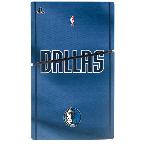 NBA Dallas Mavericks Jersey PS5 Slim Disk Bundle Skin