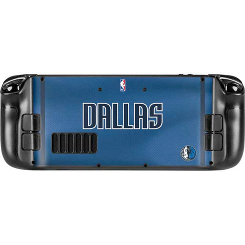 NBA Dallas Mavericks Jersey Steam Deck Handheld Gaming Computer OLED Skin