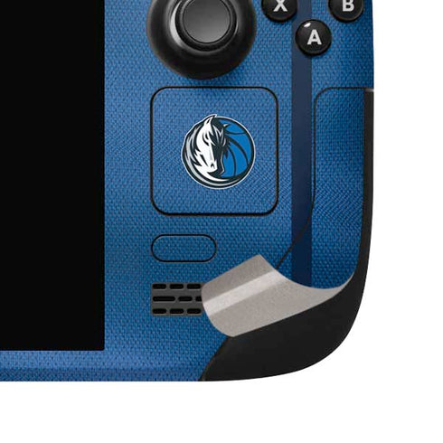 NBA Dallas Mavericks Jersey Steam Deck Handheld Gaming Computer OLED Skin