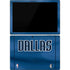 NBA Dallas Mavericks Jersey Surface Pro 7 Skin