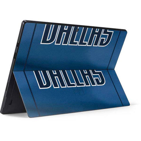 NBA Dallas Mavericks Jersey Surface Pro 7 Skin
