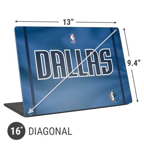 NBA Dallas Mavericks Jersey Universal Laptop 16in (13 x 9.4in) Skin