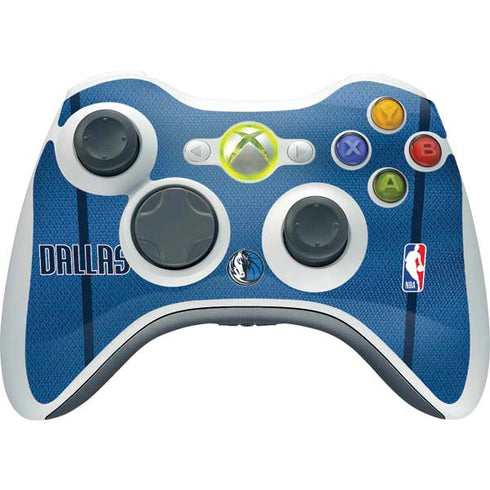 NBA Dallas Mavericks Jersey Xbox 360 Wireless Controller Skin
