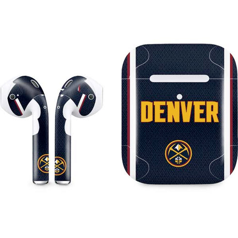 NBA Denver Nuggets Jersey Apple AirPods 2 Skin