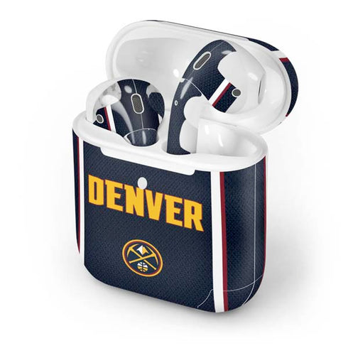 NBA Denver Nuggets Jersey Apple AirPods 2 Skin