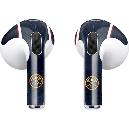 NBA Denver Nuggets Jersey Apple AirPods (3rd Gen 2021) Skin