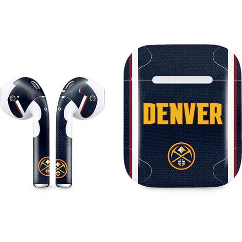 NBA Denver Nuggets Jersey Apple AirPods Skin