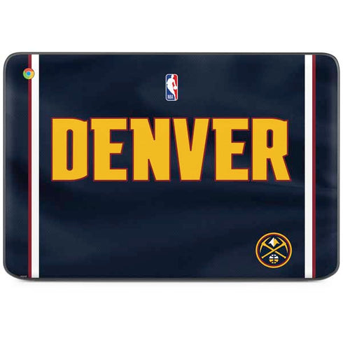 NBA Denver Nuggets Jersey HP Chromebook Skin