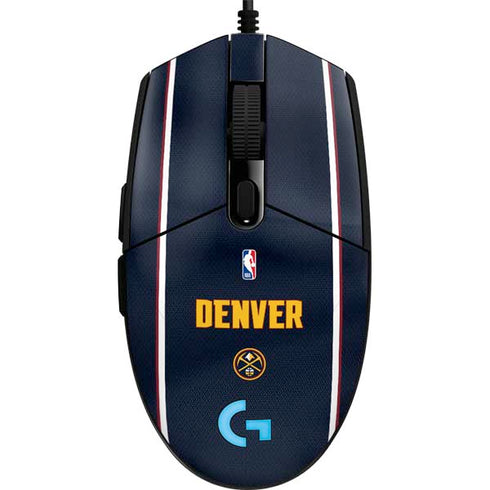 NBA Denver Nuggets Jersey G203 Prodigy RGB Wired Gaming Mouse Skin