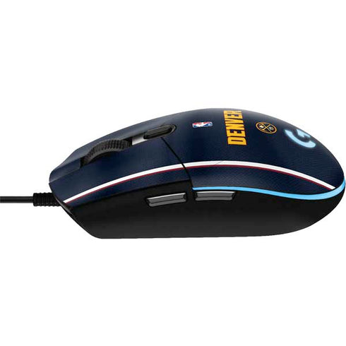 NBA Denver Nuggets Jersey G203 Prodigy RGB Wired Gaming Mouse Skin