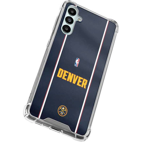 NBA Denver Nuggets Jersey Galaxy A14 5G Clear Case