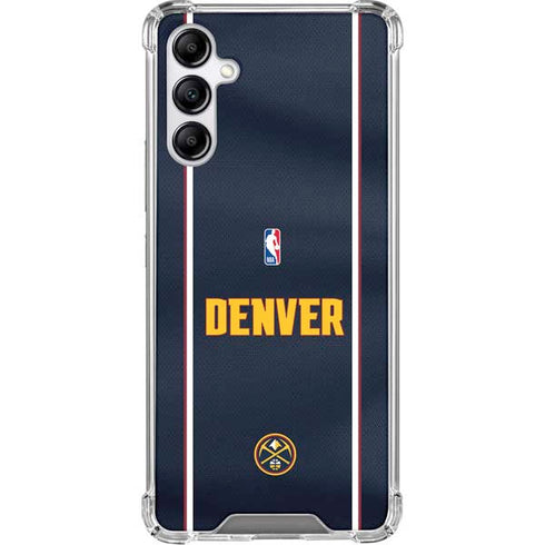 NBA Denver Nuggets Jersey Galaxy A15 5G Clear Case