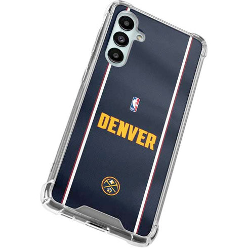 NBA Denver Nuggets Jersey Galaxy A16 5G Clear Case