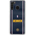NBA Denver Nuggets Jersey Galaxy A21 Clear Case