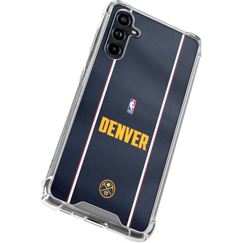 NBA Denver Nuggets Jersey Galaxy A54 5G Clear Case