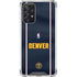 NBA Denver Nuggets Jersey Galaxy A72 5G Clear Case