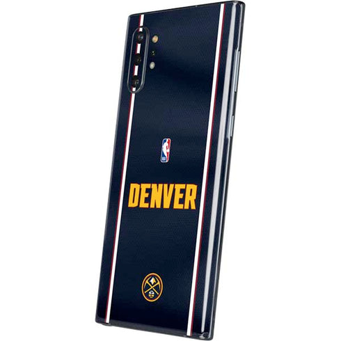 NBA Denver Nuggets Jersey Galaxy Note 10 Plus Skin