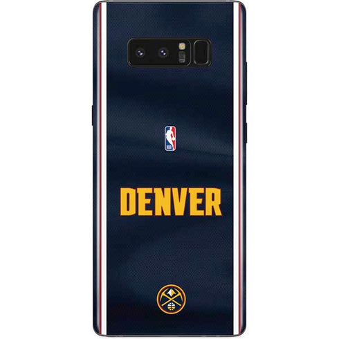 NBA Denver Nuggets Jersey Galaxy Note 8 Skin