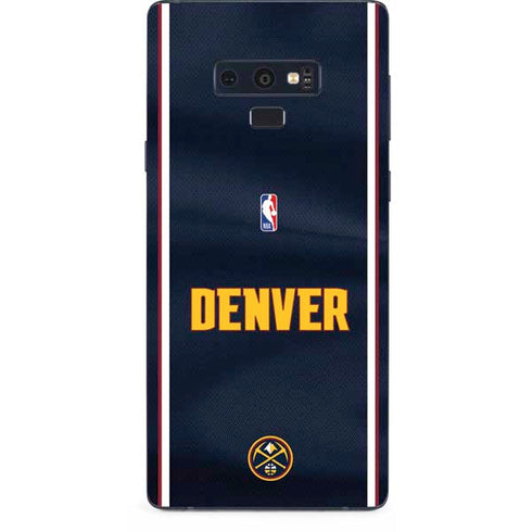 NBA Denver Nuggets Jersey Galaxy Note 9 Skin