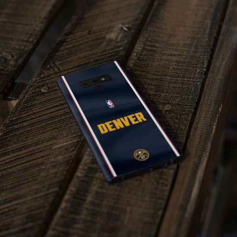 NBA Denver Nuggets Jersey Galaxy Note 9 Skin