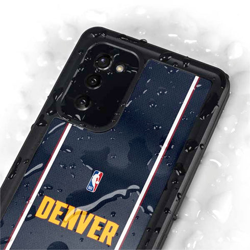 NBA Denver Nuggets Jersey Galaxy Note20 5G Waterproof Case