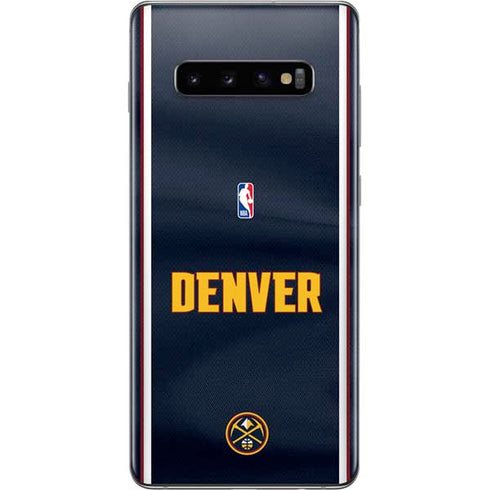 NBA Denver Nuggets Jersey Galaxy S10 Plus Skin