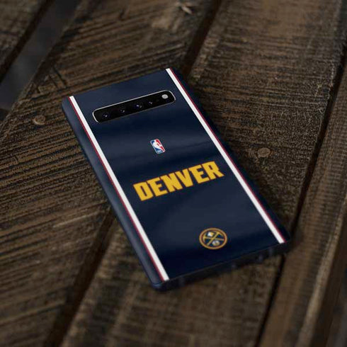 NBA Denver Nuggets Jersey Galaxy S10 Plus Skin