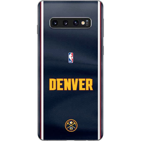 NBA Denver Nuggets Jersey Galaxy S10 Skin
