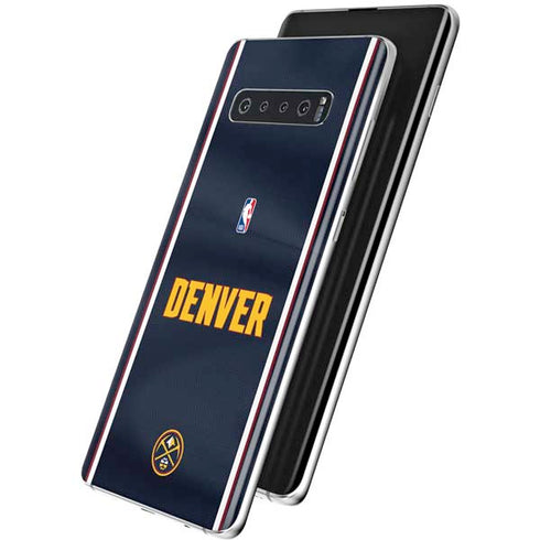 NBA Denver Nuggets Jersey Galaxy S10 Skin