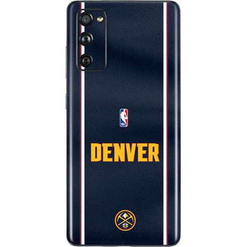 NBA Denver Nuggets Jersey Galaxy S20 Fan Edition Skin
