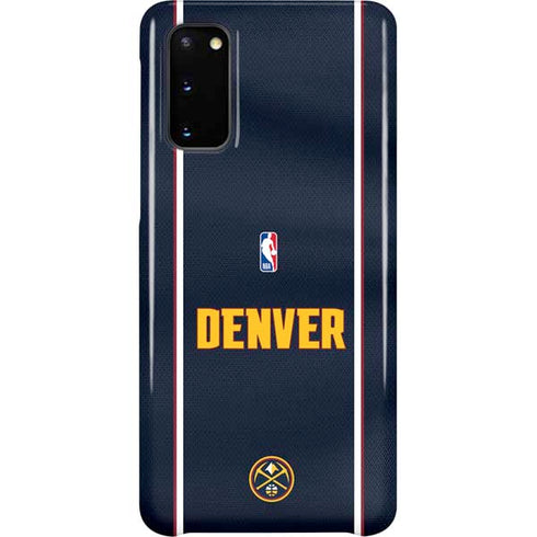 NBA Denver Nuggets Jersey Galaxy S20 Lite Case