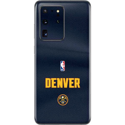 NBA Denver Nuggets Jersey Galaxy S20 Ultra 5G Skin