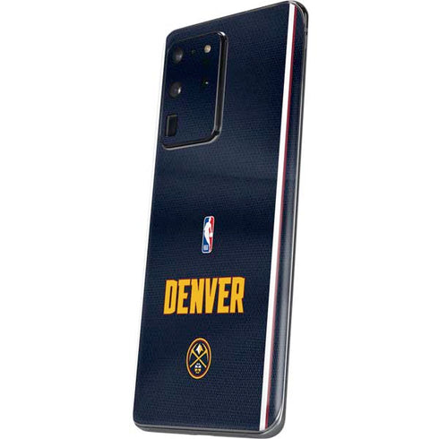 NBA Denver Nuggets Jersey Galaxy S20 Ultra 5G Skin