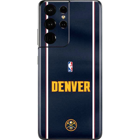 NBA Denver Nuggets Jersey Galaxy S21 Ultra 5G Skin