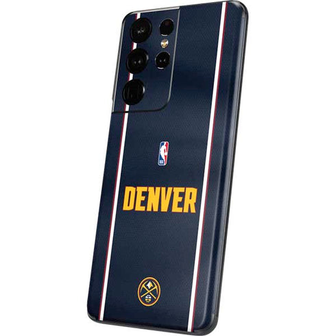 NBA Denver Nuggets Jersey Galaxy S21 Ultra 5G Skin