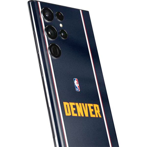 NBA Denver Nuggets Jersey Galaxy S22 Ultra Skin