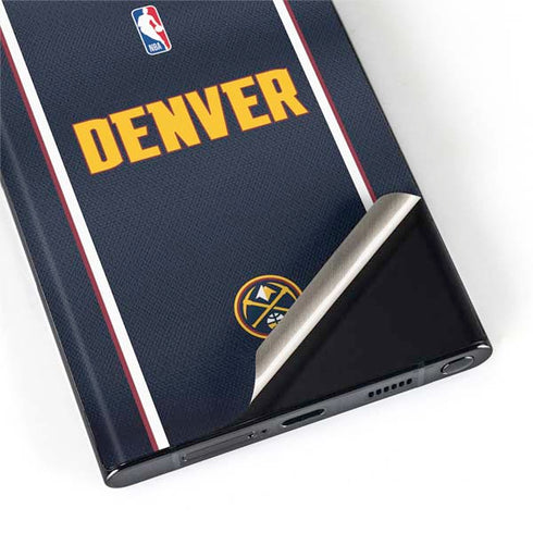NBA Denver Nuggets Jersey Galaxy S22 Ultra Skin