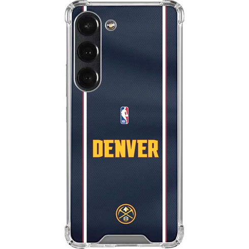 NBA Denver Nuggets Jersey Galaxy S23 Clear Case