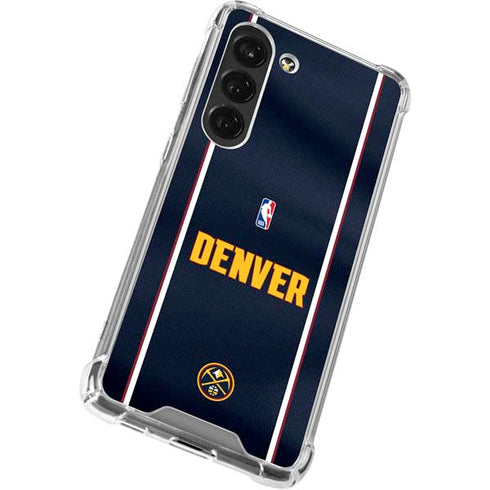 NBA Denver Nuggets Jersey Galaxy S23 Clear Case