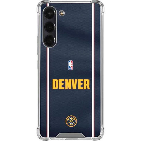 NBA Denver Nuggets Jersey Galaxy S23 FE Clear Case