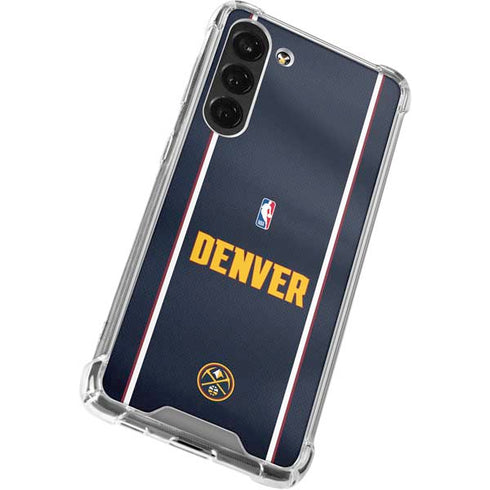 NBA Denver Nuggets Jersey Galaxy S23 Plus Clear Case