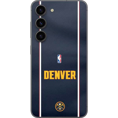 NBA Denver Nuggets Jersey Galaxy S23 Skin