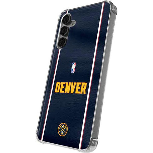 NBA Denver Nuggets Jersey Galaxy S24 Plus Clear Case