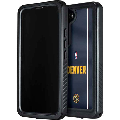 NBA Denver Nuggets Jersey Galaxy S24 Plus Waterproof Case