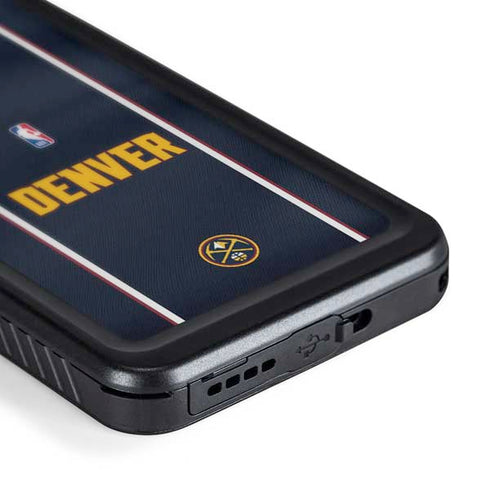 NBA Denver Nuggets Jersey Galaxy S24 Plus Waterproof Case