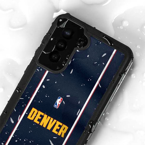 NBA Denver Nuggets Jersey Galaxy S24 Plus Waterproof Case