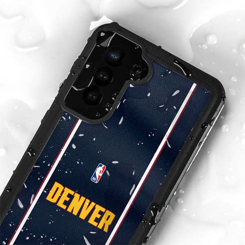 NBA Denver Nuggets Jersey Galaxy S24 Waterproof Case