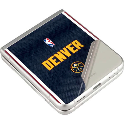 NBA Denver Nuggets Jersey Galaxy Z Flip3 5G Skin