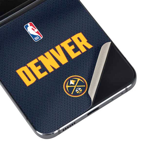 NBA Denver Nuggets Jersey Galaxy Z Flip5 5G Skin