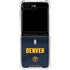NBA Denver Nuggets Jersey Galaxy Z Flip6 Clear Case